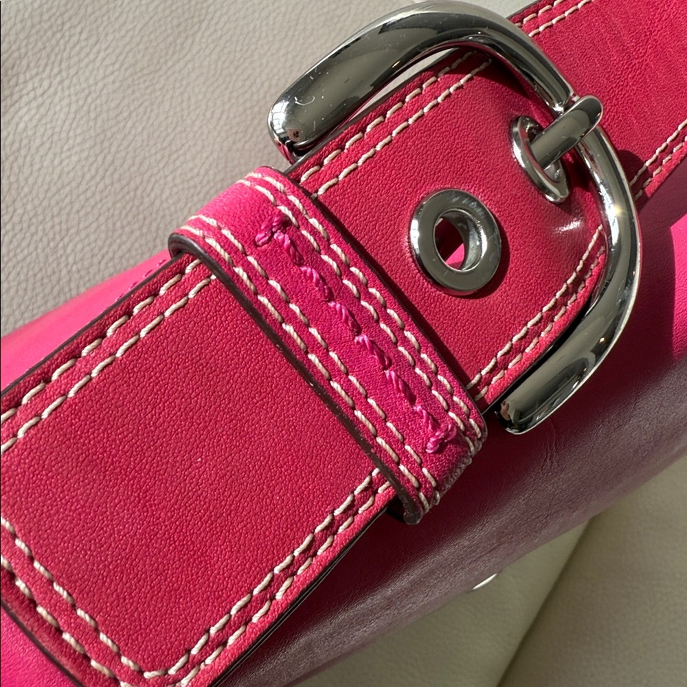 Coach Soho Shoulder Flap Bag - Picture 14 of 17